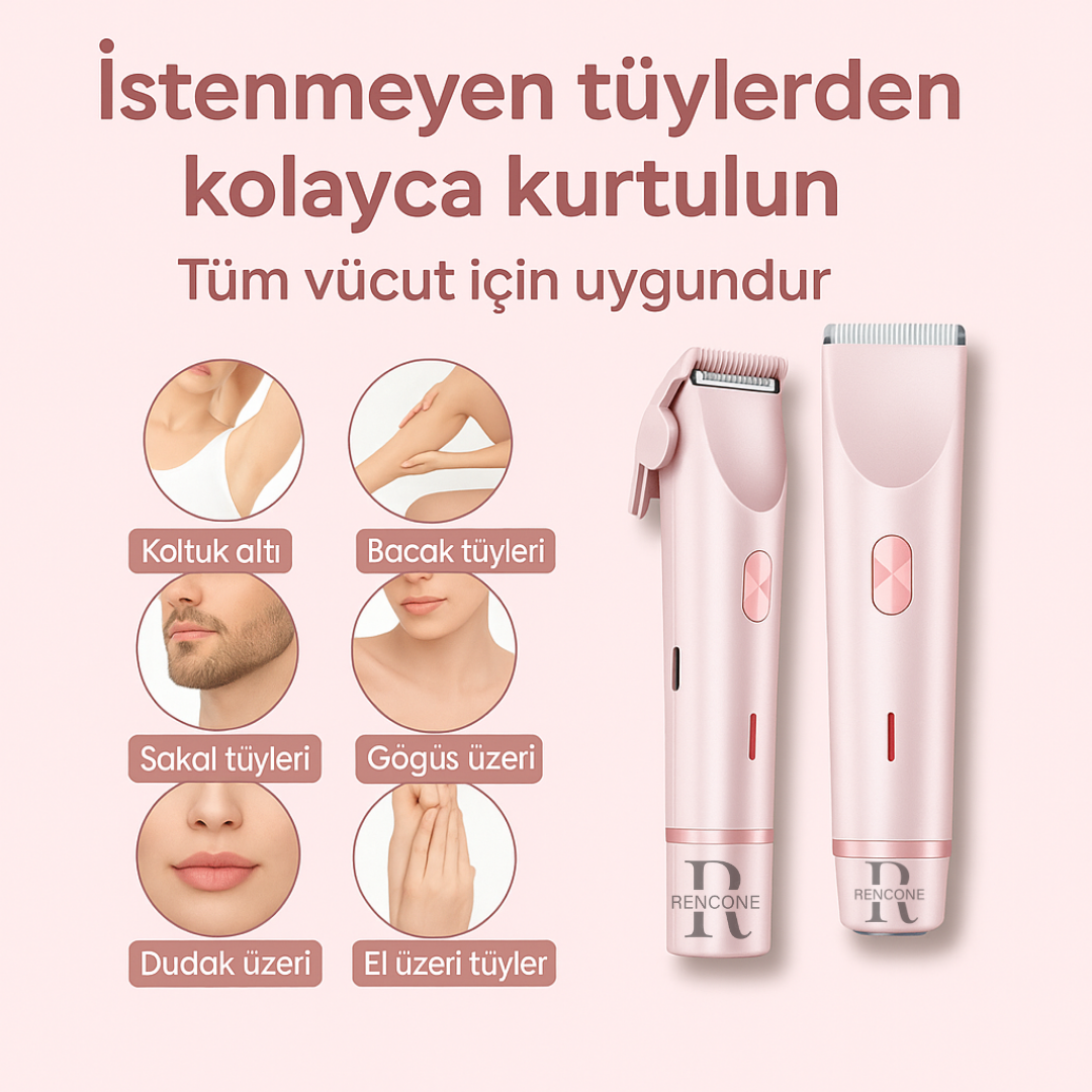 İpeksi Pürüzsüzlük İçin Özel Tüy Alma Cihazı – Acısız & Etkili