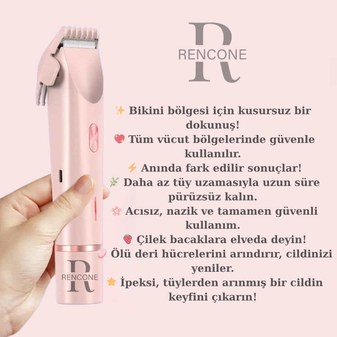 İpeksi Pürüzsüzlük İçin  Özel Tüy Alma Cihazı – Acısız & Etkili